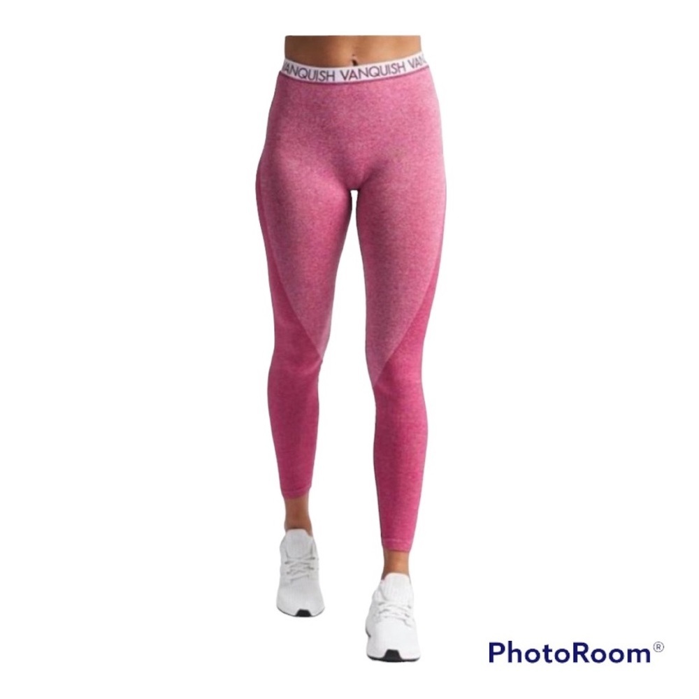 VQ Vanquish Sculpt Cerise Seamless Pink Leggings Tights